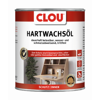 Clou Hartwachs-Öl farblos 750 ml
