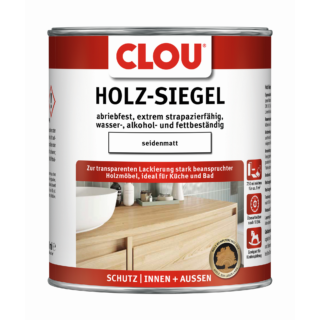 Clou Holz-Siegel seidenmatt 750 ml