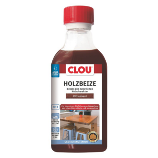 Clou Holzbeize mahagonifarben 250 ml