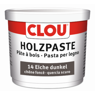 Clou Holzpaste eichefarben dunkel 150 g