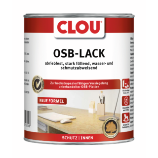 Clou OSB-Lack farblos seidenglänzend 750 ml