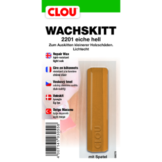 Clou Wachskitt eichefarben hell