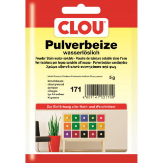 Clou Wasserbeize-Pulver kirschbaumfarben 5 g