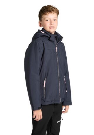 CMP Winterjacke mit Kapuze Feel Warm Flat, Clima Protect, abnehmbare Kapuze, wasserdicht
