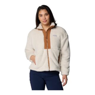 Columbia Boundless Discovery Sherpa Full Zip II Gr. L Weiß Damen
