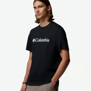 Columbia CSC Basic Logo Tee Gr. L Schwarz Herren