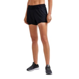 Craft ADV Essence 2in1 Laufshorts XL – Bequeme schwarze Shorts für optimale Bewegungsfreiheit und verbesserte Performance