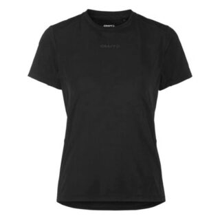 Craft ADV Essence SS Tee Damen L Schwarz - Hochwertiges Laufshirt für optimale Performance