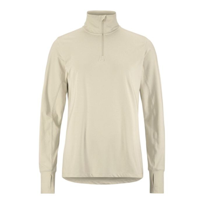 Craft Flow HZ LS Shirt Gr. L Beige Damen