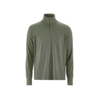 Craft Flow HZ LS Shirt Gr. L Grün Herren