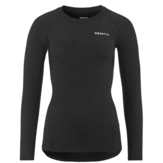Craft Wool Extreme X LS Tee Gr. L Schwarz Damen