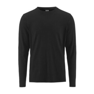 Craft Wool Jersey LS Tee Gr. XL Schwarz Herren