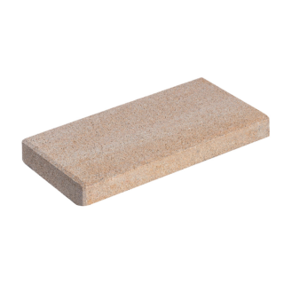 Diephaus Mauerabdeckung 'T-Wall Trend' Beton sandsteinfarben 45 x 22,5 x 5 cm