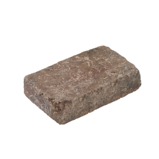 Diephaus Mauerstein 'T-Wall Aged Mini' Beton herbstlaubfarben 28 x 21 x 7 cm