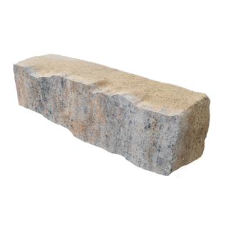 Diephaus Mauerstein 'T-Wall Castra' Beton muschelkalkfarben 30 x 10 x 6 cm