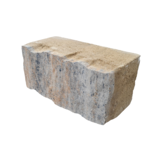 Diephaus Mauerstein 'T-Wall Castra' muschelkalkfarben 40 x 20 x 20 cm