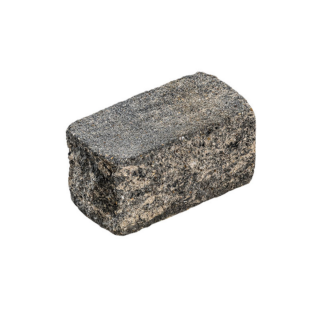 Diephaus Mauerstein 'T-Wall Quarry' Beton weiß-schwarz 25 x 12,5 x 12,5 cm
