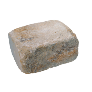 Diephaus Mauerstein 'T-Wall Quarry Big' Beton muschelkalkfarben 25 x 25 x 15 cm