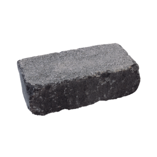 Diephaus Mauerstein 'T-Wall Quarry Big' schwarz 50 x 25 x 15 cm