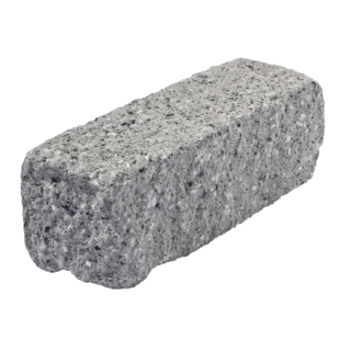 Diephaus Mauerstein 'T-Wall Quarry' granitfarben 25 x 12,5 x 12,5 cm