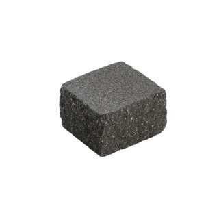 Diephaus Mauerstein 'T-Wall Quarry Maxi' Beton schwarz 21 x 21 x 12,5 cm