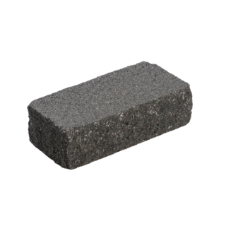 Diephaus Mauerstein 'T-Wall Quarry Maxi' Beton schwarz 42 x 21 x 12,5 cm