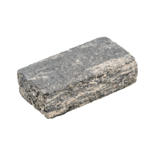Diephaus Mauerstein 'T-Wall Quarry Maxi' weiß/schwarz 42 x 21 x 12,5 cm
