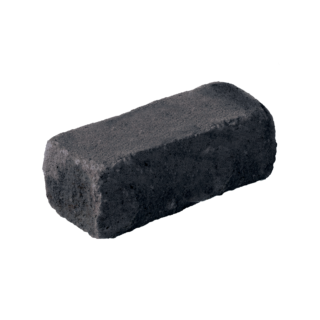 Diephaus Mauerstein 'T-Wall Quarry Mini' schwarz 35 x 16,5 x 15 cm