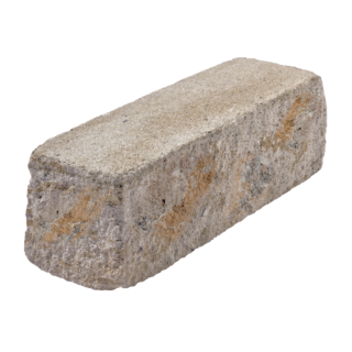 Diephaus Mauerstein 'T-Wall Quarry' muschelkalkfarben 37,5 x 12,5 x 12,5 cm