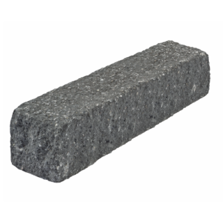 Diephaus Mauerstein 'T-Wall Quarry' schwarz 50 x 12,5 x 12,5 cm