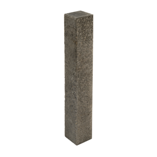 Diephaus Mauerstein 'T-Wall Shine' basaltfarben 80 x 12,5 x 12,5 cm