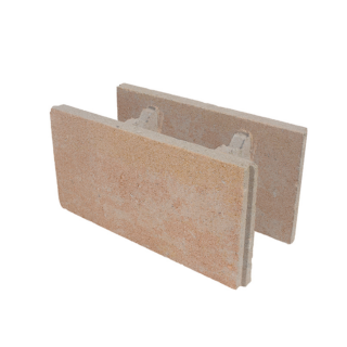 Diephaus Mauerstein 'T-Wall Slope ' Beton sandstein 50 x 24 x 25 cm