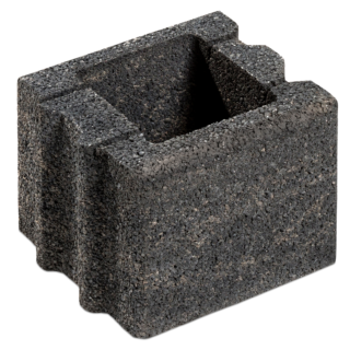 Diephaus Mauerstein 'T-Wall System' quarzit 25 x 25 x 20 cm
