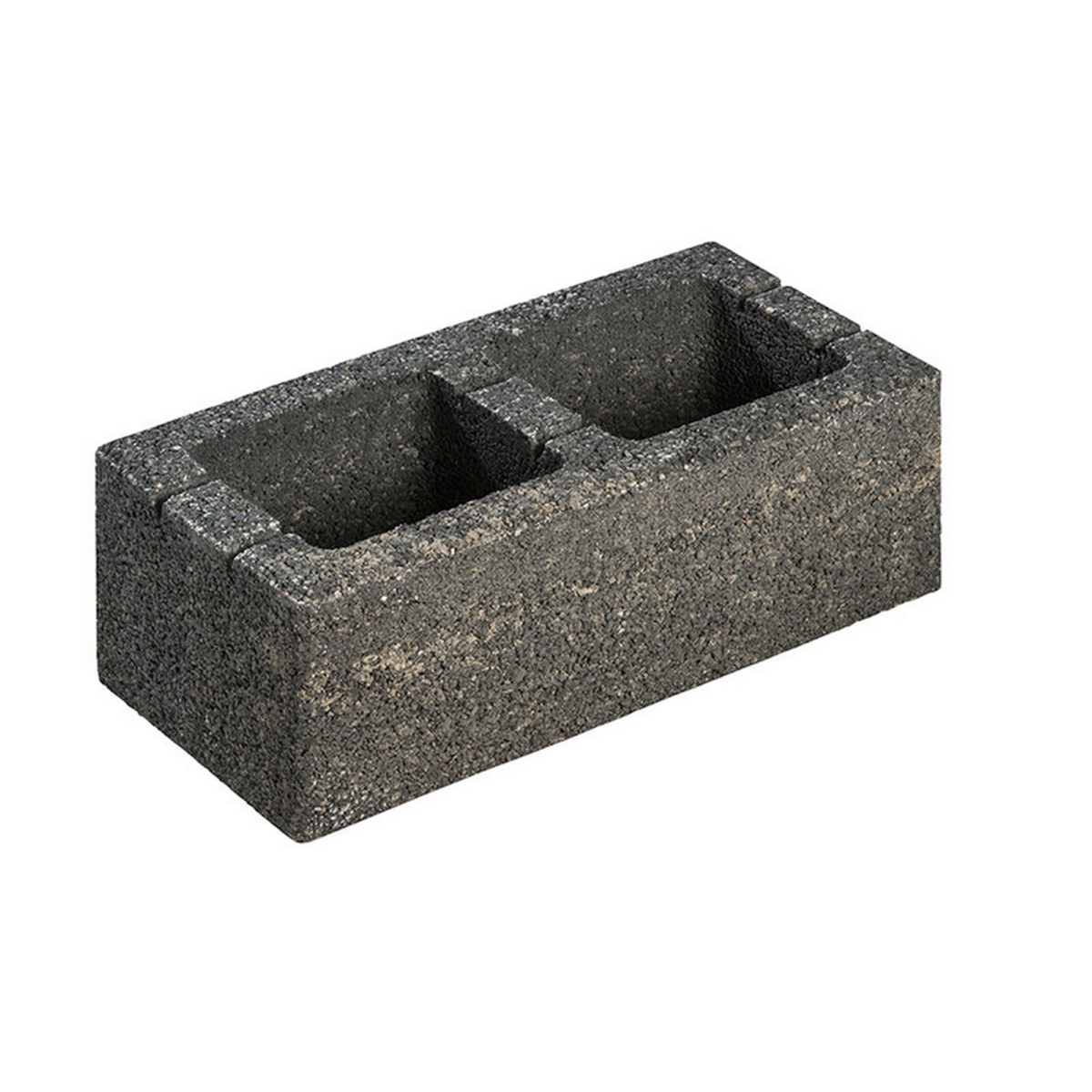 Diephaus Mauerstein 'T-Wall Trend' Beton grau 45 x 22,5 x 16,5 cm