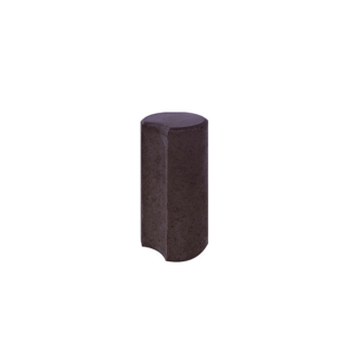 Diephaus Palisade 'iMount' Beton anthrazit Ø 11 x 40 cm