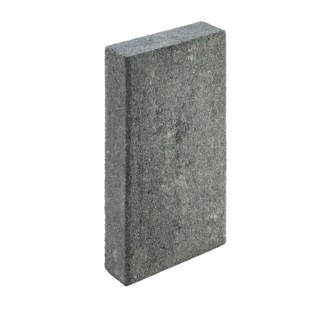 Diephaus Palisade 'T-Fence Velvet' Beton graphitfarben 50 x 25 x 8 cm