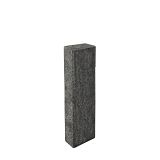 Diephaus Palisade 'T-Gravity Shine' basaltfarben 60 x 20 x 8 cm