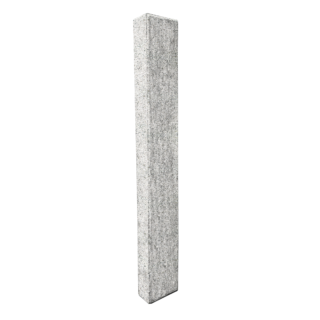 Diephaus Palisade 'T-Gravity Shine' granitfarben 120 x 20 x 8 cm