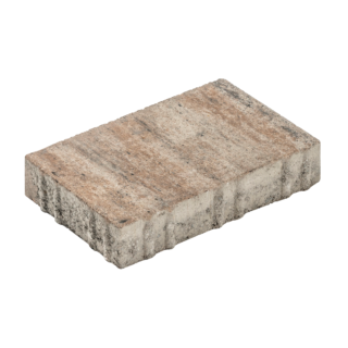 Diephaus Pflasterstein 'T-Place Fashion' muschelkalkfarben 30 x 20 x 6 cm