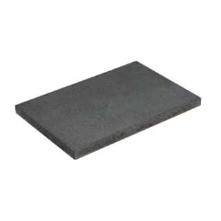 Diephaus Terrassenplatte 'T-Court Classic' Beton schwarz-basaltfarben 60 x 40 x 4 cm