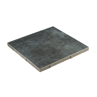Diephaus Terrassenplatte 'T-Court Connected' basaltfarben 60 x 60 x 4 cm