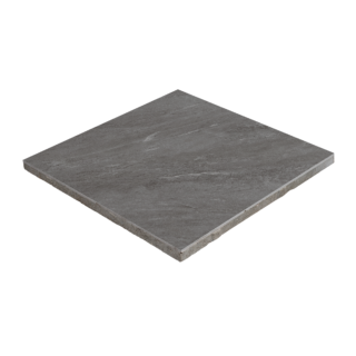Diephaus Terrassenplatte 'T-Court Connected' basaltfarben 60 x 60 x 4 cm