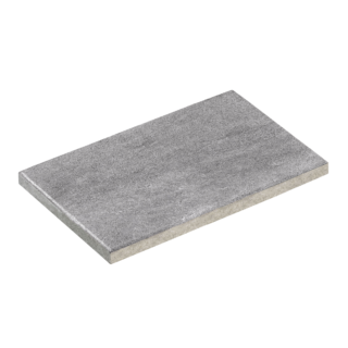Diephaus Terrassenplatte 'T-Court Deluxe' Beton basaltgrau 60 x 40 x 4 cm