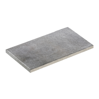 Diephaus Terrassenplatte 'T-Court Deluxe' Beton basaltgrau 80 x 40 x 4 cm