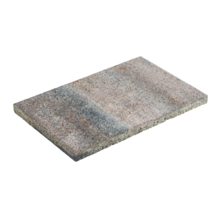 Diephaus Terrassenplatte 'T-Court Drain' Beton muschelkalkfarben 60 x 40 x 4 cm