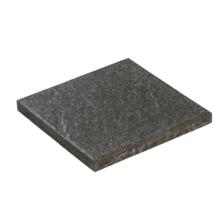 Diephaus Terrassenplatte 'T-Court Grit' basaltfarben 40 x 40 x 4 cm