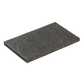 Diephaus Terrassenplatte 'T-Court Grit' basaltfarben 60 x 40 x 4 cm