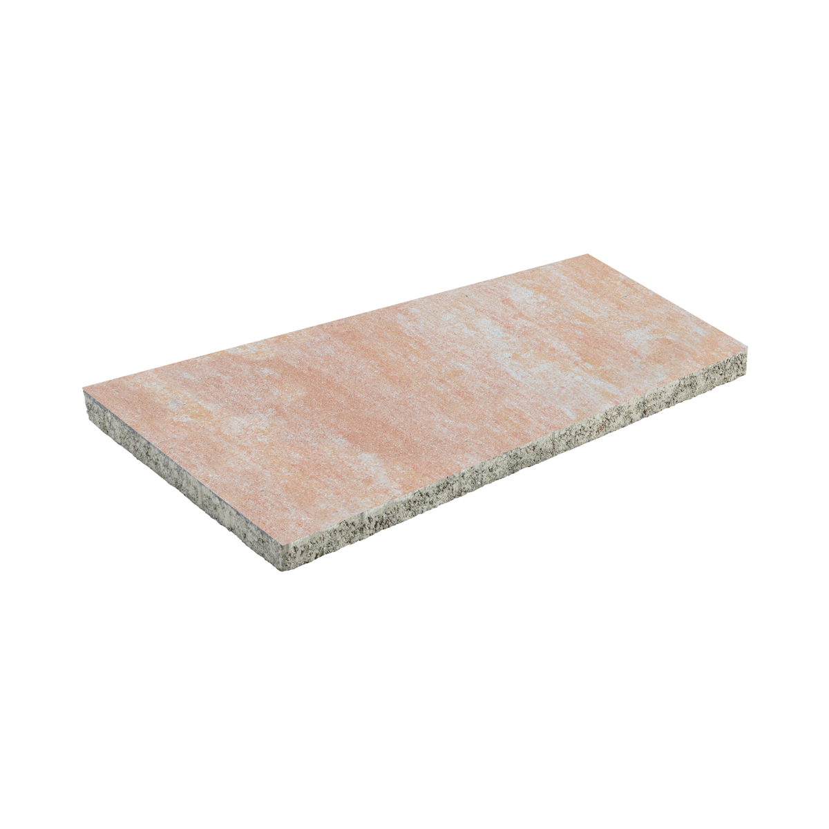 Diephaus Terrassenplatte 'T-Court Linea' Beton sandweiß 50 x 30 x 4 cm
