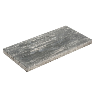 Diephaus Terrassenplatte 'T-Court Long XL' Beton grau 80 x 40 x 5 cm
