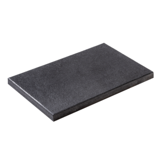 Diephaus Terrassenplatte 'T-Court Mill' basaltfarben/schwarz 60 x 40 x 4 cm